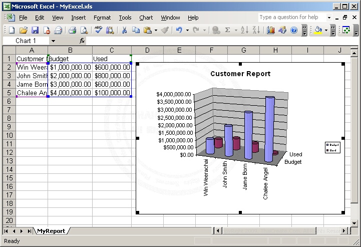 ASP.NET Excel