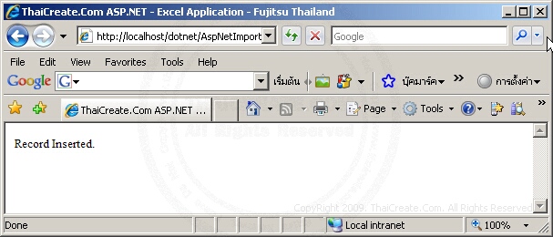 ASP.NET Excel ASP.NET Excel