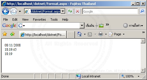 ASP.NET Format