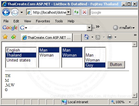 ASP.NET ListBox ASP.NET ListBox