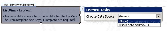 ASP.NET ListView Control