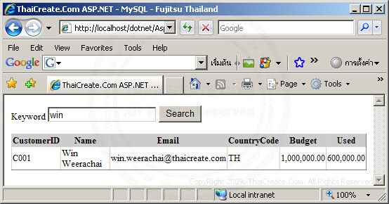 ASP.NET & MySql ASP.NET & MySql