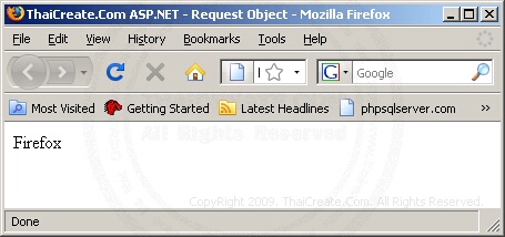 ASP.NET Request.Browser.Browser