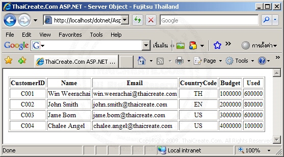 ASP.NET Server.MapPath() - Server Object