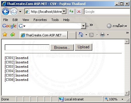 ASP.NET CSV ASP.NET CSV
