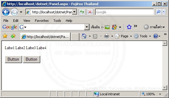 (C#) ASP.NET Panel - asp:Panel
