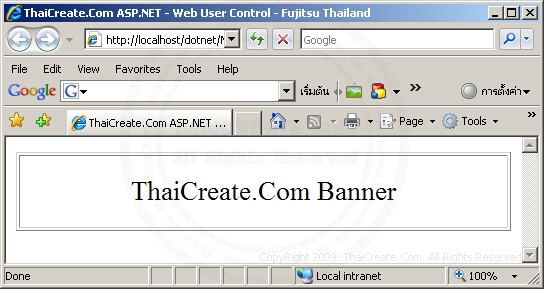 Webusercontrol (C#) ASP.NET Web User Control