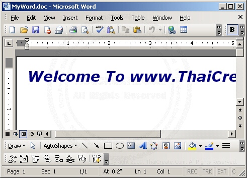 ASP.NET & Word (Word Application) - Font & Style