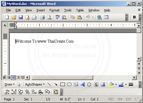 ASP.NET & Word