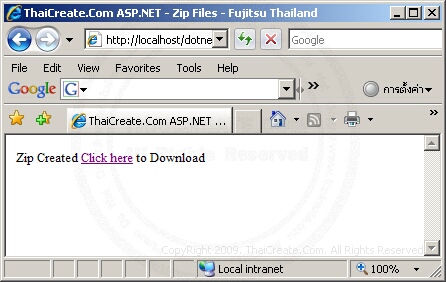 ASP.NET Zip