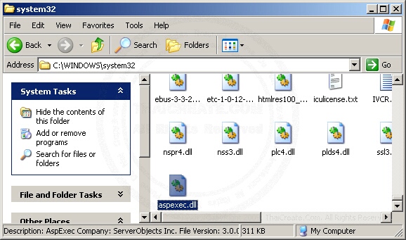 ASP ASPExec.Execute