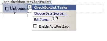 ASP.NET & AccessDataSource and CheckboxList