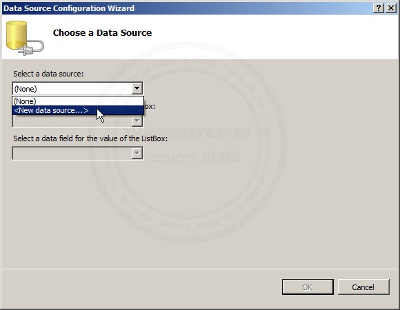 ASP.NET & AccessDataSource and Listbox