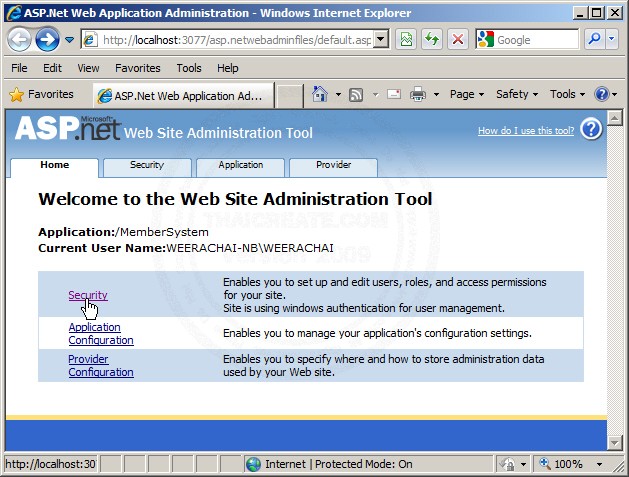 ASP.NET & Login Control