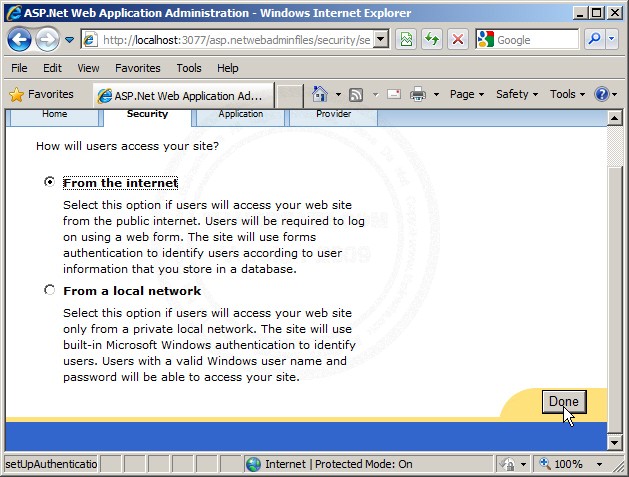 ASP.NET & Login Control