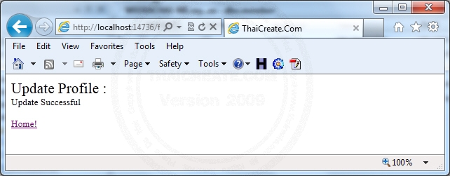 ASP.NET Register/Login/Reset Password/Update Profile ASP.NET Register/Login/Reset Password/Update Profile