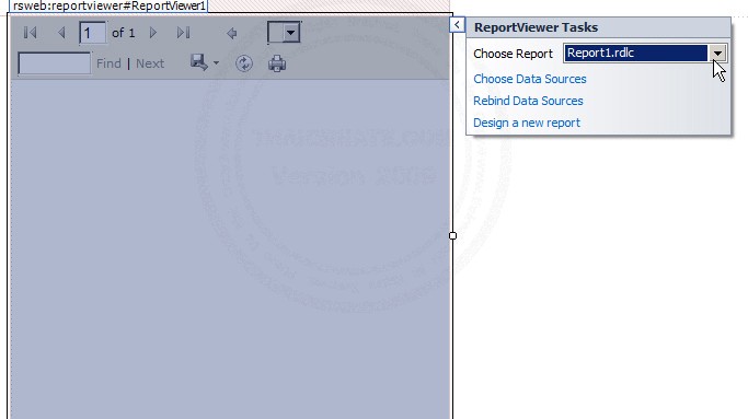 ASP.NET ReportViewer