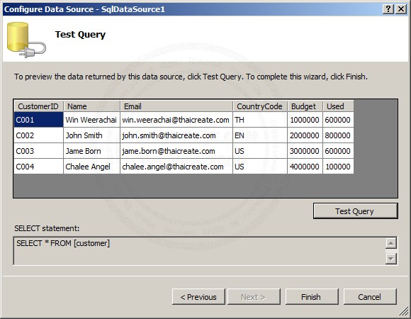 ASP.NET & SqlDataSource