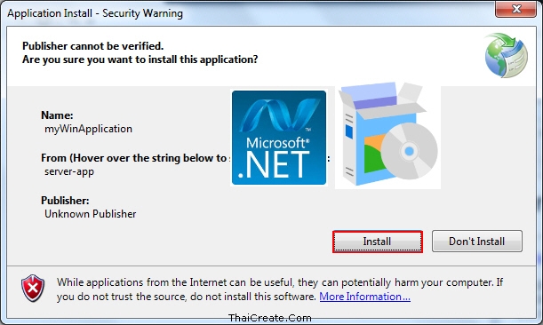 ClickOnce Deployment ทำตัว Install บน .Net Application จัดการเวอร์ชั่น ...
