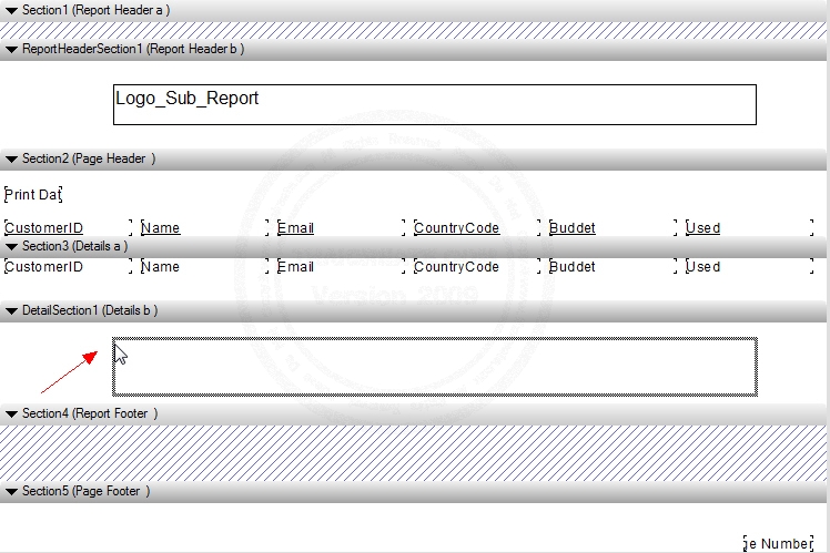 Crystal Report Sub Report Crystal Report Sub Report