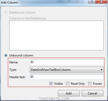 DataGridView Custom Column Header