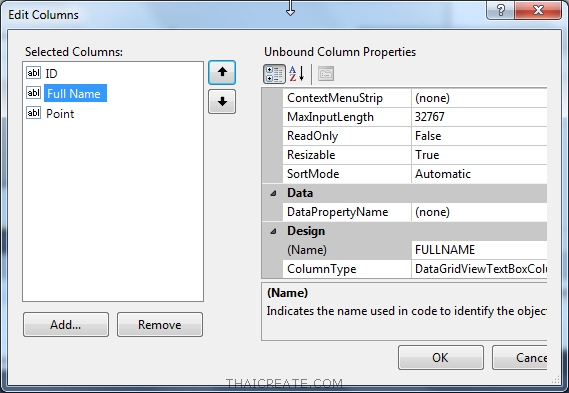 DataGridView Custom Column Header