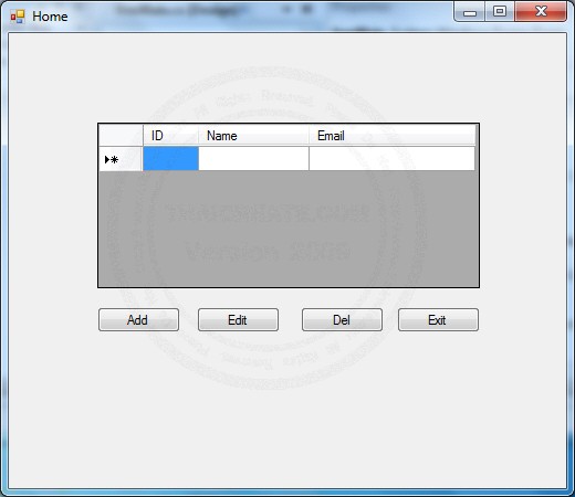.NET Windows Form Application .NET Windows Form Application