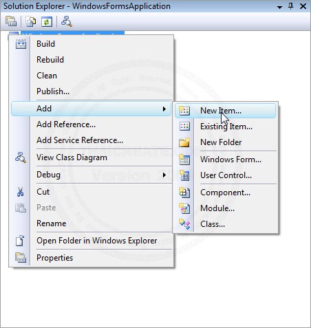 .NET Windows Form Application