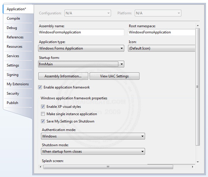 .NET Windows Form Application