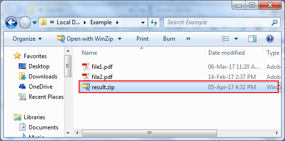 C# VB.Net Zip File