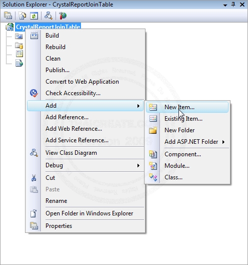 Crystal Report Join table Crystal Report Join table