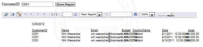 Crystal Report Join table Crystal Report Join table