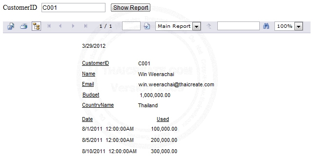 Crystal Report Join table Crystal Report Join table