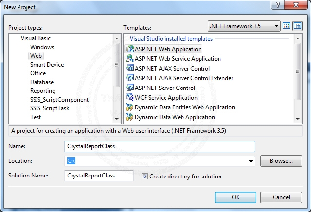 Crystal Report Class .NET Crystal Report Class .NET