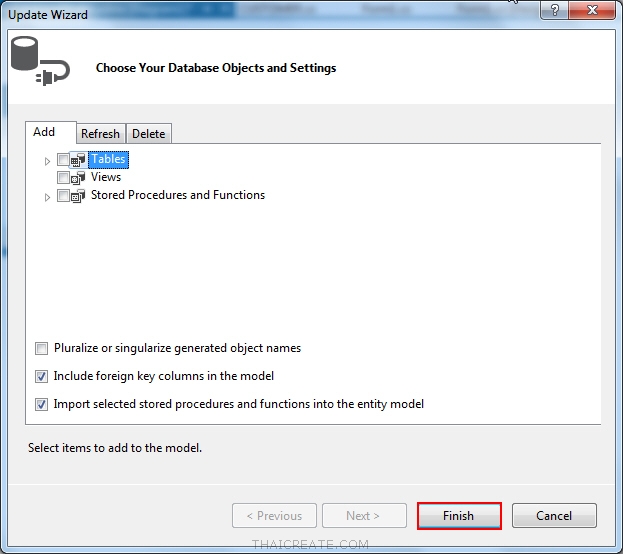 Table & Relation LINQ, Entity Framework