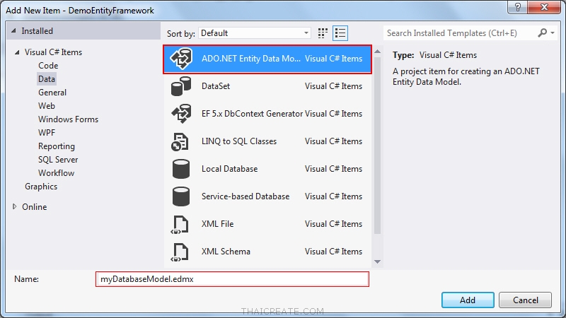 Entity Framework Visual Studio – ISNUKI