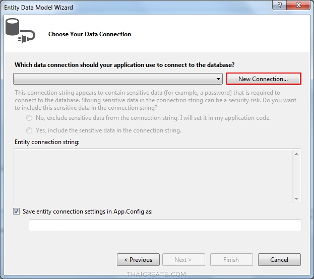 Entity Framework Visual Studio
