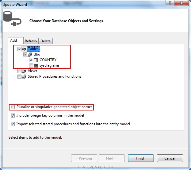 Entity Framework Visual Studio