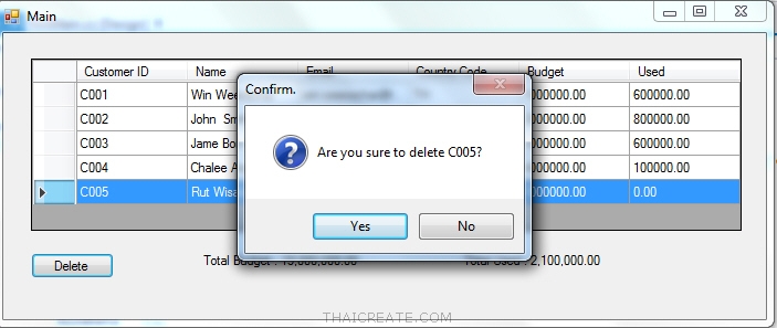 DataGridView List Show Data DataGridView List Show Data