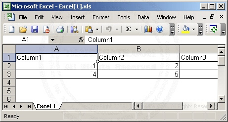 ASP.NET Excel