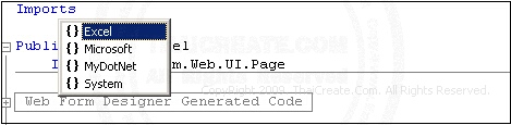 ASP.NET Config Excel (Excel Application)
