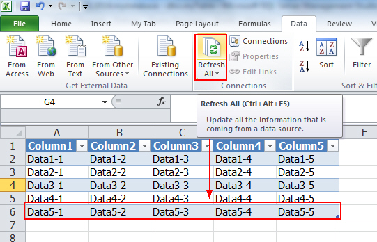 Excel Connect to SQL Server