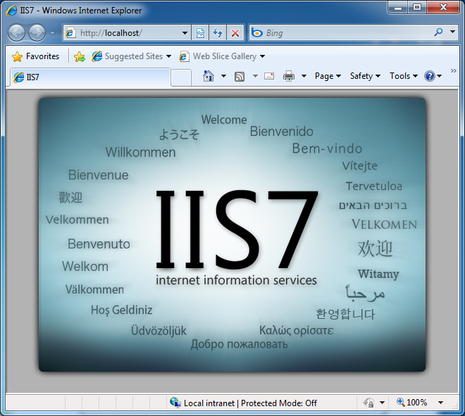 IIS & Windows7