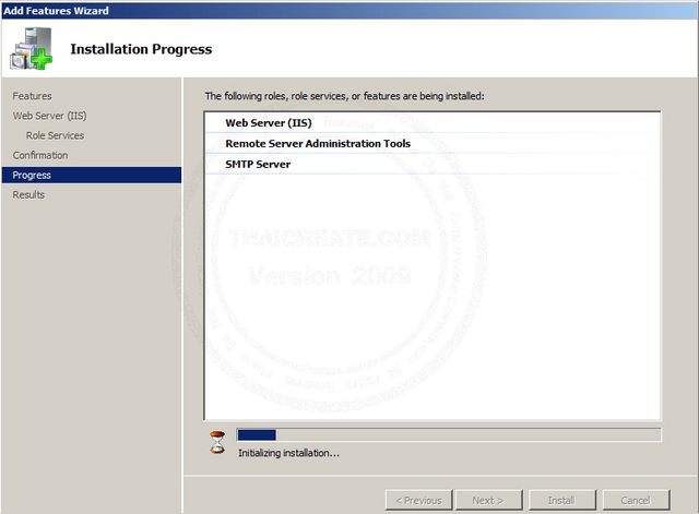 SMTP - IIS7 Windows 2008 Server