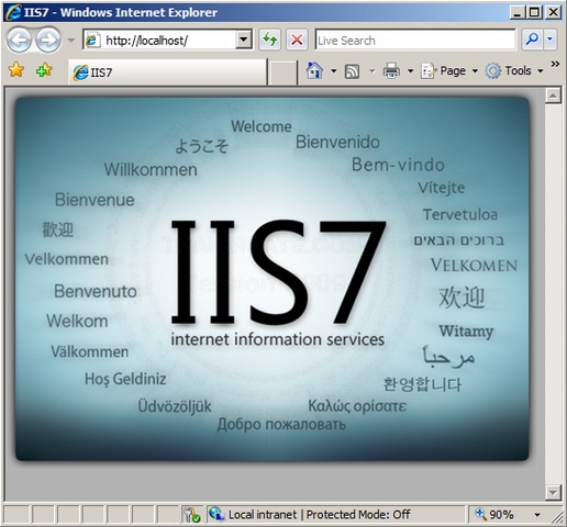 IIS 7 on Windows 2008 Server