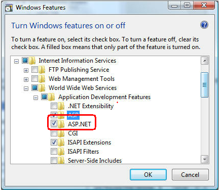 ASP.NET - IIS8 Windows 8