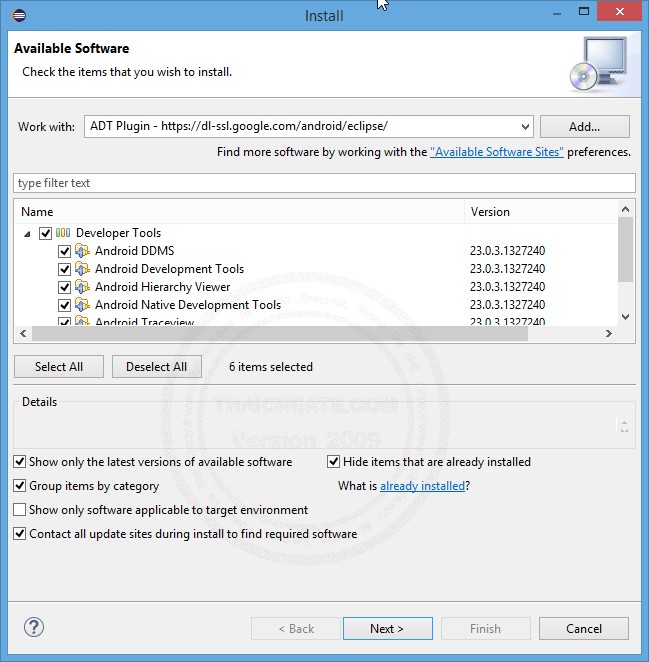 ADT (Android Development Tools Plugin eclipse)