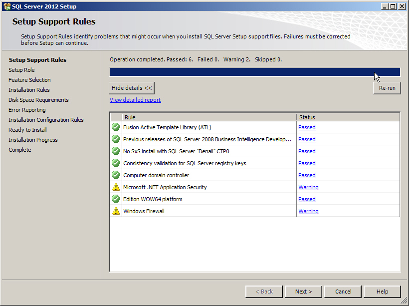 SQL Server 2012 Installation