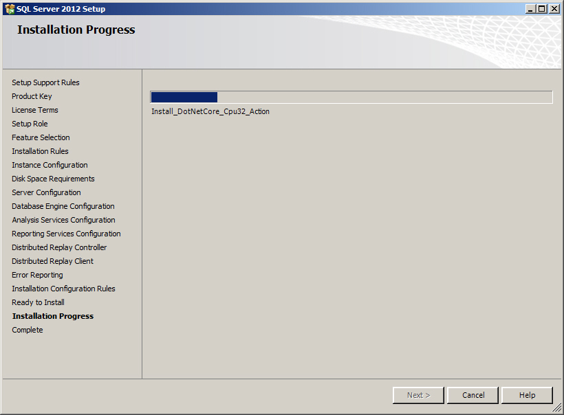 SQL Server 2012 Installation (Part 2)