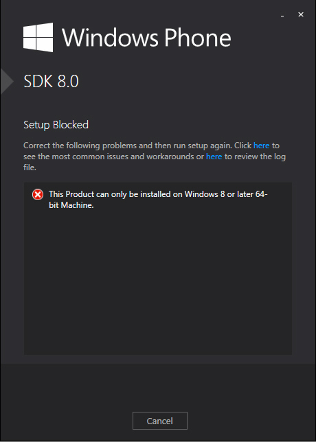 Download Install Windows Phone 8 SDK 